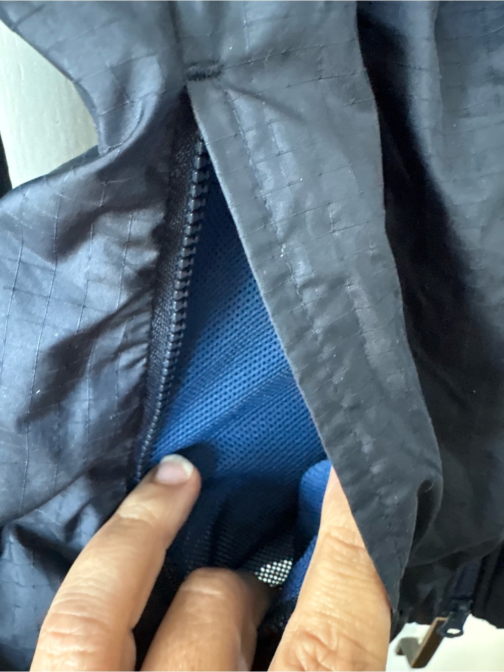 Nike Blue and Navy Windbreaker Utility Jacket - Picture 6 of 8